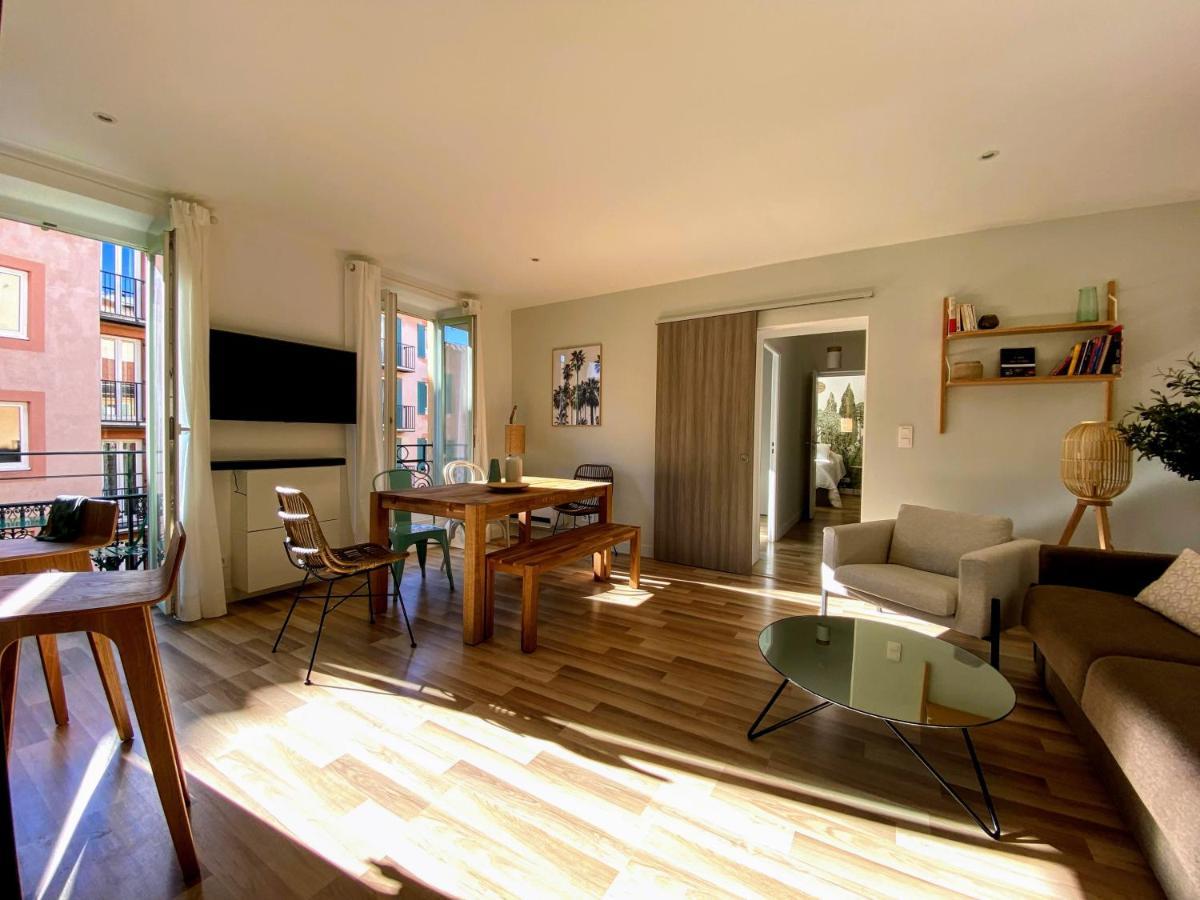 Sunny And Calm 2 Bed Apartment Place Du Pin Nice Bagian luar foto