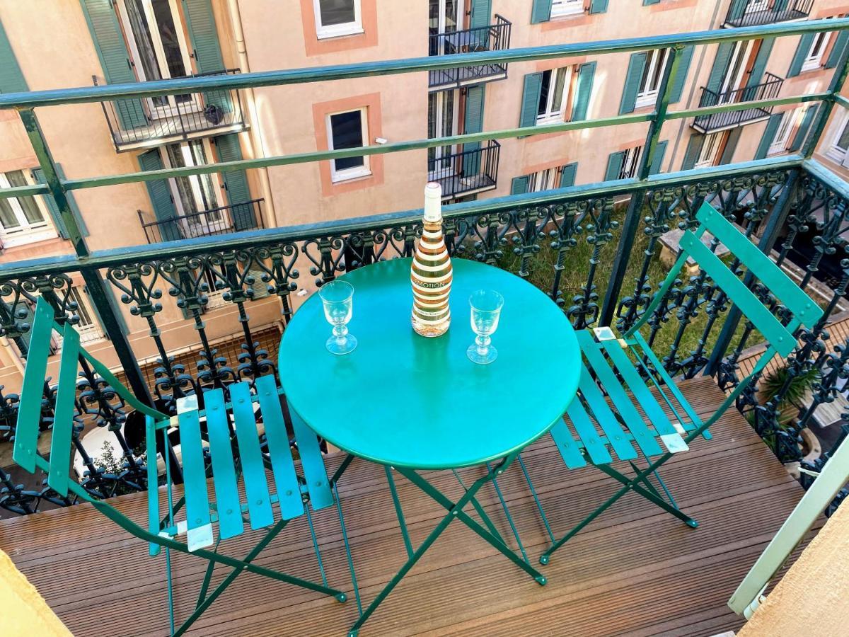 Sunny And Calm 2 Bed Apartment Place Du Pin Nice Bagian luar foto